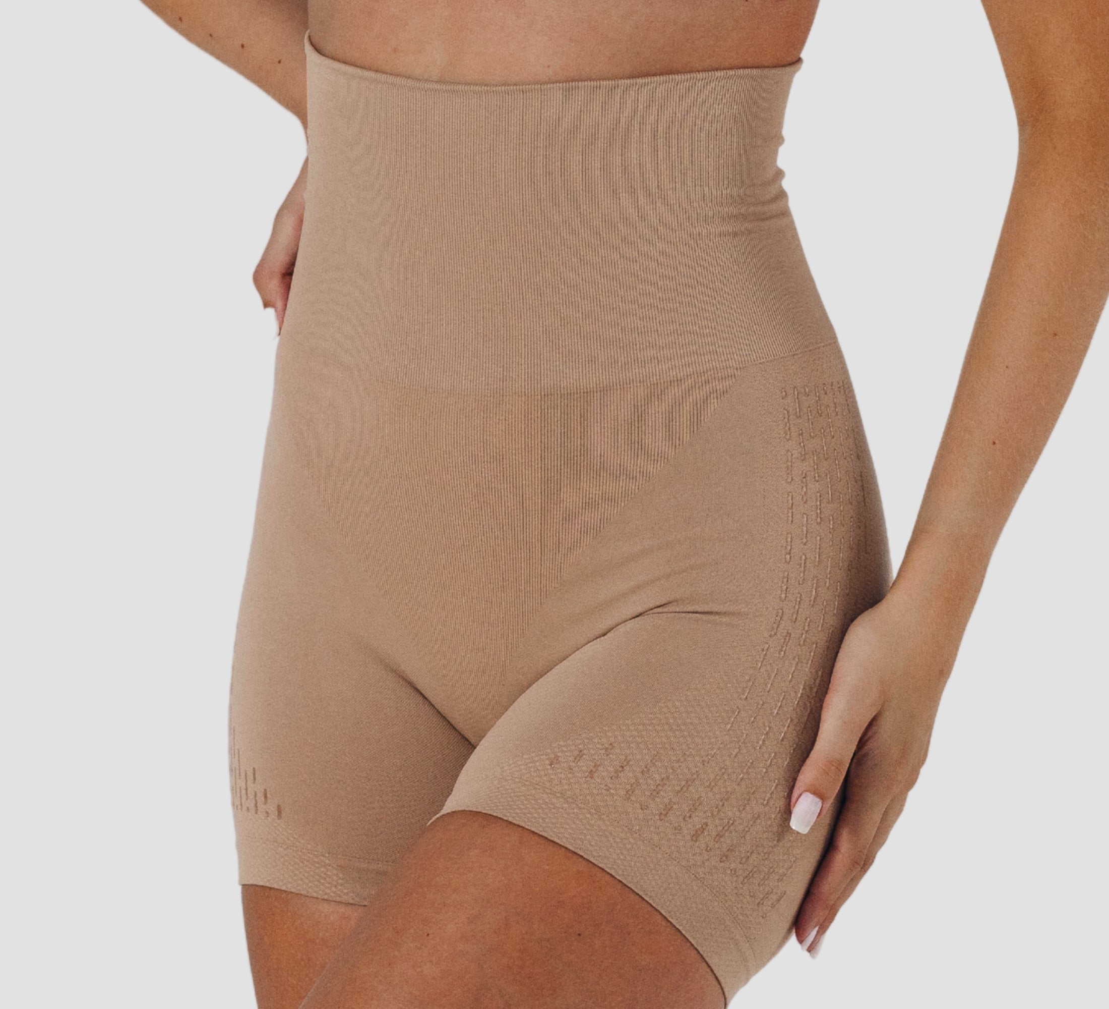 Nahaufnahme der Anti Rutsch Shapewear mit Silikonnoppen